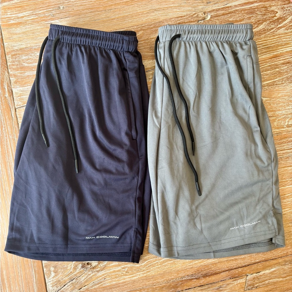 🎉NWT: Men’s 2-pack Max Coolman Performance Shorts (size: M)
